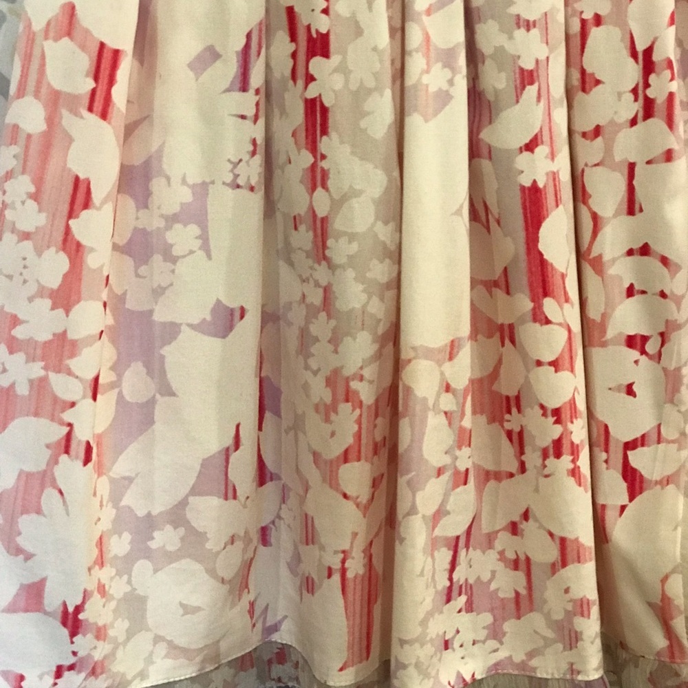 Elie Tahari Spring Summer Pink Cotton Skirt - Picture 7 of 12